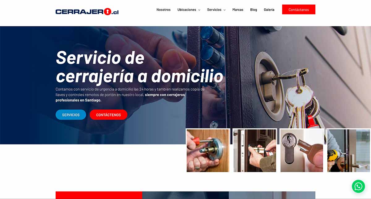 Cerrajero a domicilio en Providencia