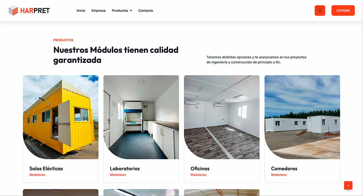 Salas eléctricas modulares en Chile